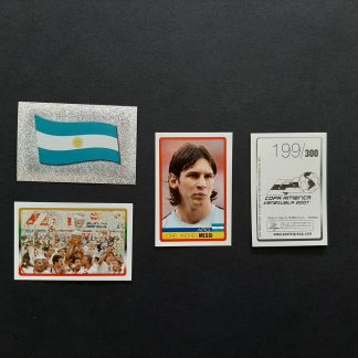 Panini: COPA AMERICA 2007 (glossy frontside, made in Italy)