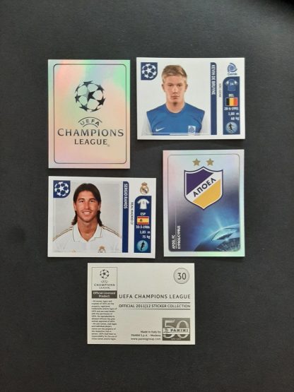 Panini: UEFA CHAMPIONS LEAGUE 2011-2012 (Made in Italy)