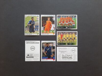 Panini: ROAD TO UEFA EURO 2020 (International edition, black backside)