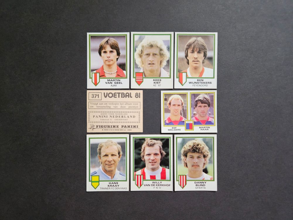 Panini: VOETBAL 81 (NETHERLANDS)