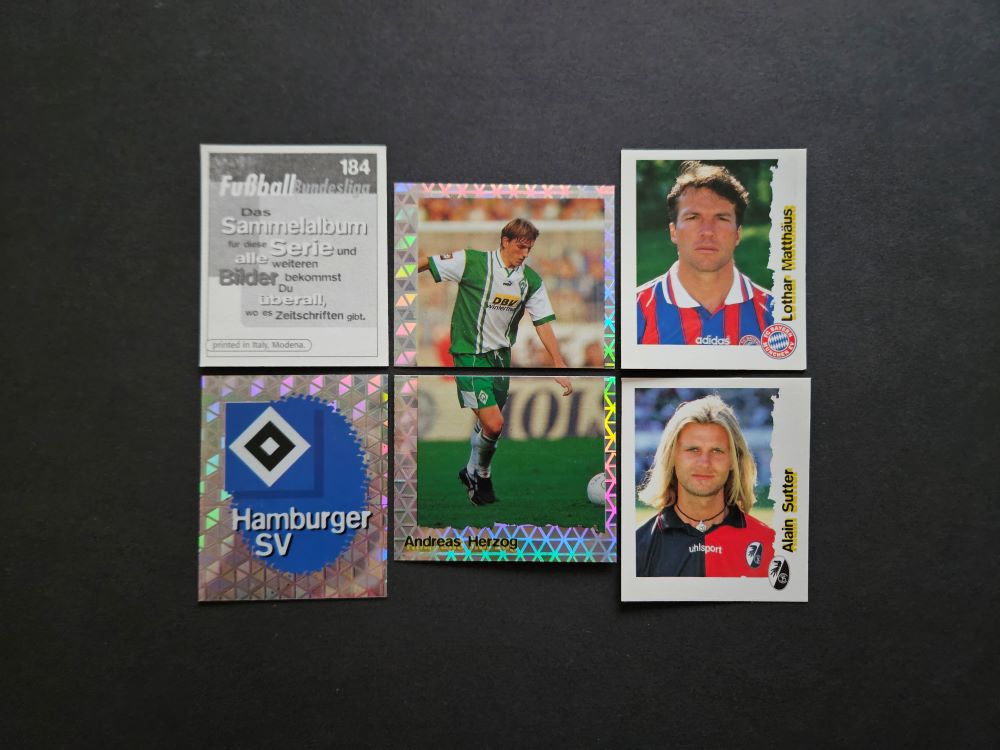 Panini: FUSSBALL BUNDESLIGA ENDPHASE '96-'97 (Germany)
