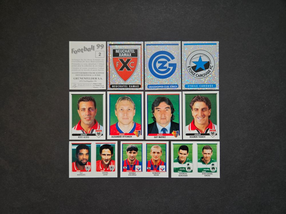 Panini: FOOTBALL 99 (Switzerland)