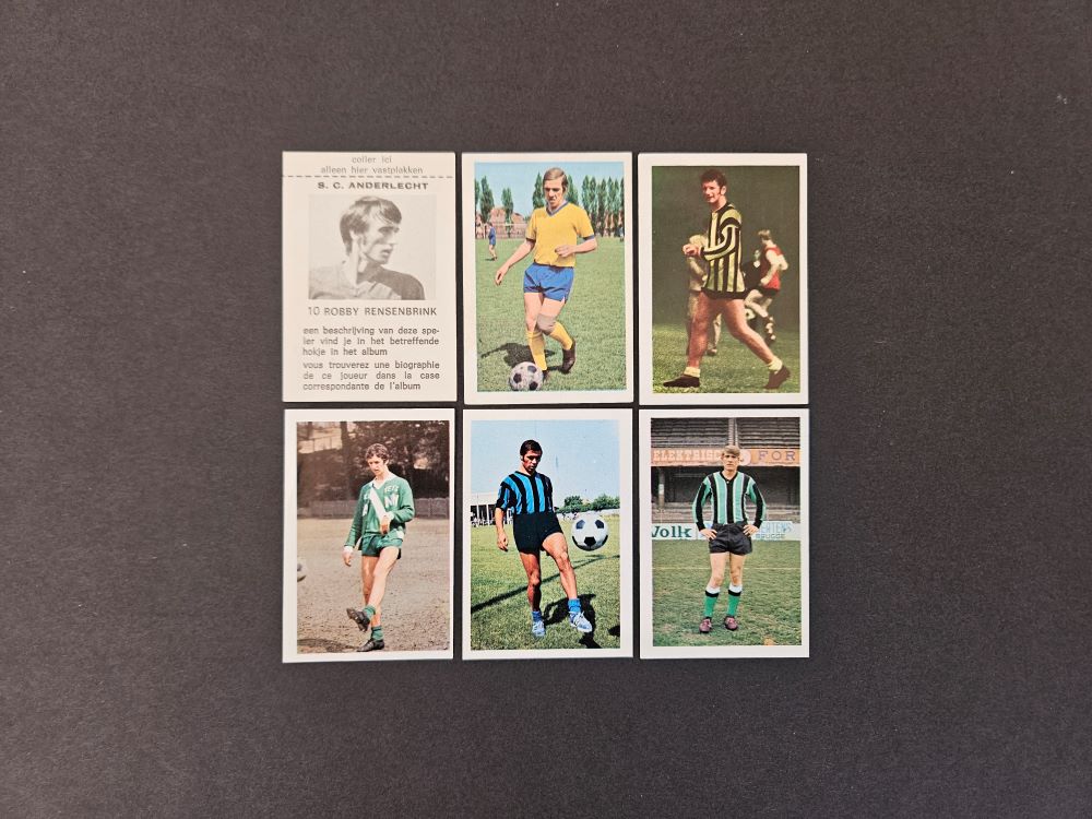 Vanderhout: VOETBALSTERREN IN AKTIE 1971-1972 (Belgium)