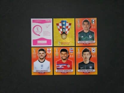 Panini: WORLD CUP QATAR 2022 (International Edition, orange, made in Brazil)