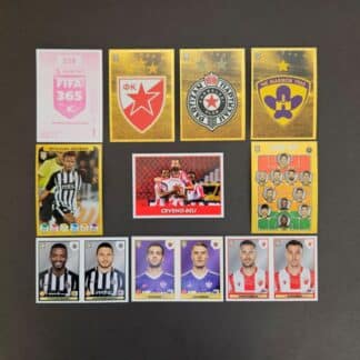 Panini: FIFA 365 2021 (Serbian/Slovenian edition, pink backside)