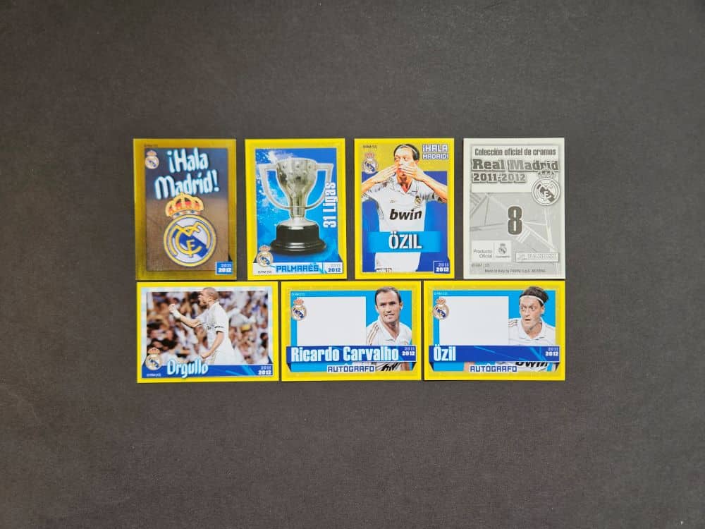 Panini: REAL MADRID 2011-2012 (Spain)