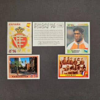 Panini: EUROPA/EUROPE (EURO) '96 (black backs)