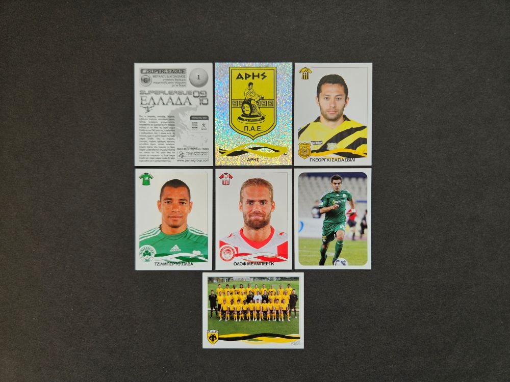 Panini: SUPERLEAGUE HELLAS 2009-2010 (Greece)