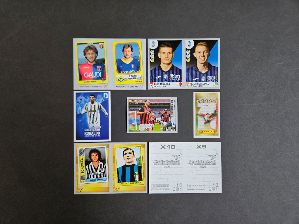 Panini: CALCIATORI 2021 (Italy, extra stickers/subsets)
