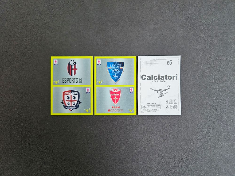Panini: CALCIATORI 2023-2024 (Italy, extra stickers/subsets)