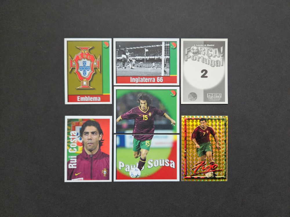 Panini: FORÇA! PORTUGAL! 2002 (Portugal)