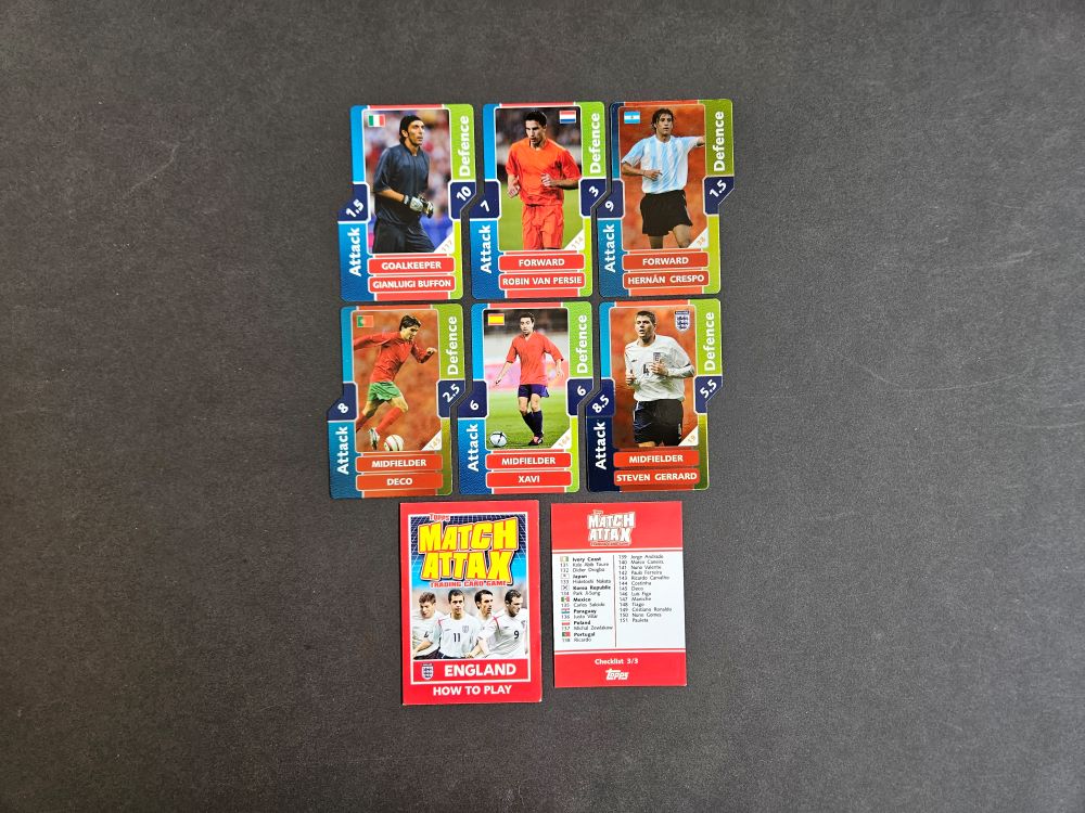 Topps: MATCH ATTAX ENGLAND 2006 (World Cup)