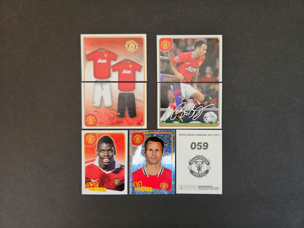 Panini: MANCHESTER UNITED 2011-2012 (England)