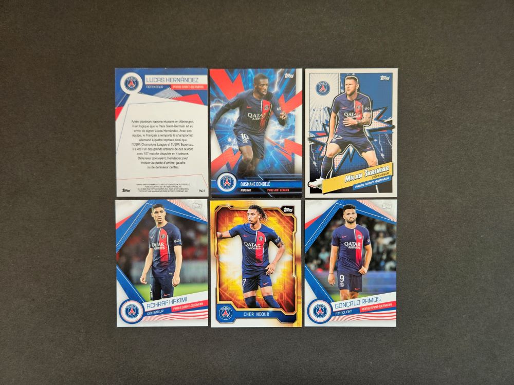 Topps: PARIS SAINT-GERMAIN FAN SET 2023-2024 (trading cards)