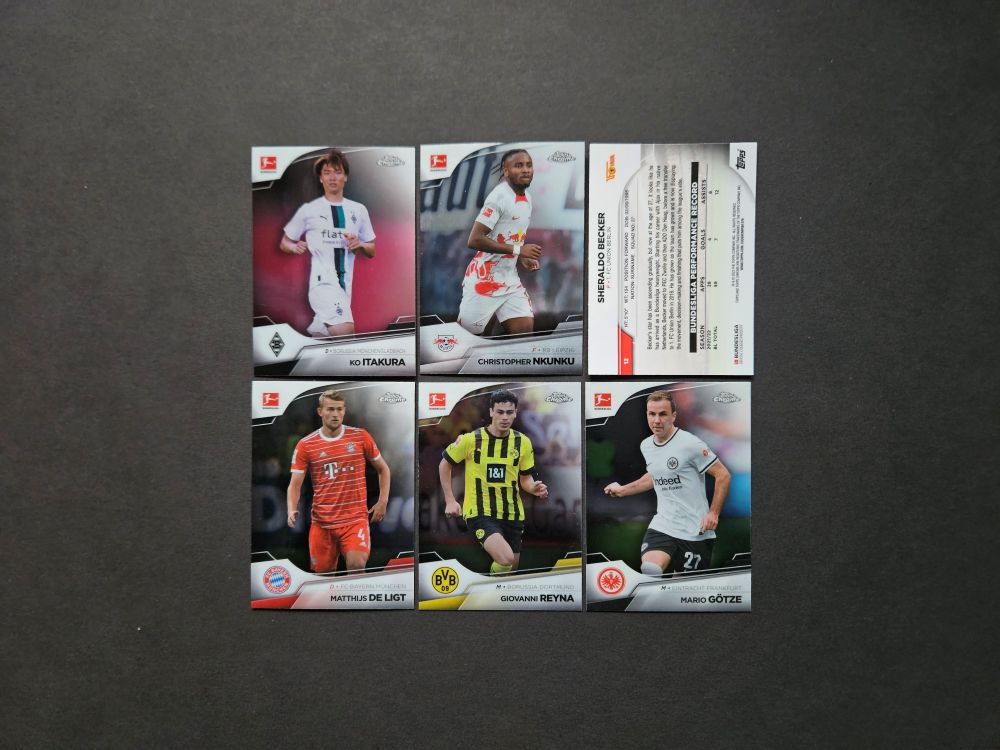 Topps: BUNDESLIGA CHROME 2022-2023 (basic version, Germany)