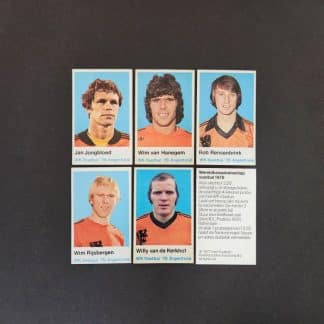 Kortekaas: WK VOETBAL '78 ARGENTINIË (Netherlands, blue background)
