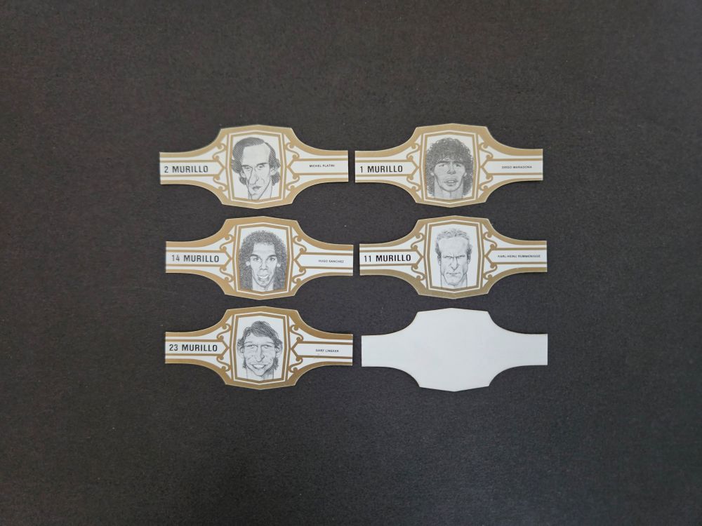 Murillo: INTERNATIONAL FOOTBALLERS 1986 (World Cup)