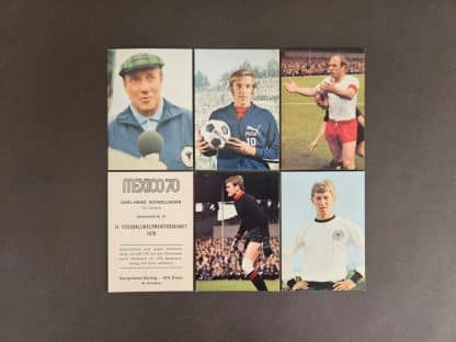Bergmann-Verlag: MEXICO 70, IX FUSSBALL-WELTMEISTERSCHAFT (World Cup)