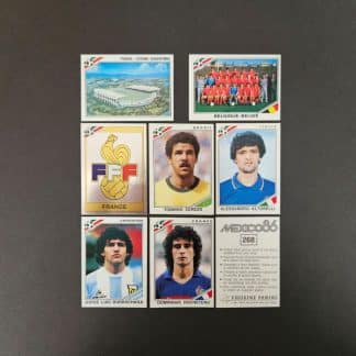 Panini: WORLD CUP MEXICO 1986 (black backside)
