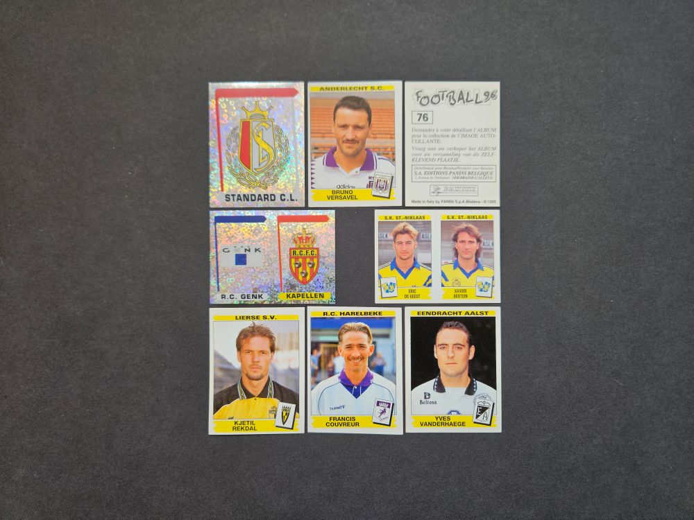 Panini: FOOTBALL 96 (Belgium)