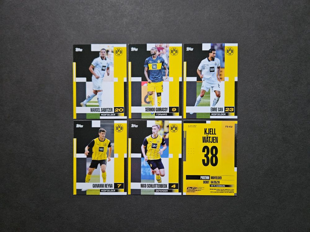 Topps: BORUSSIA DORTMUND TEAM SET 2024-2025 (Germany)