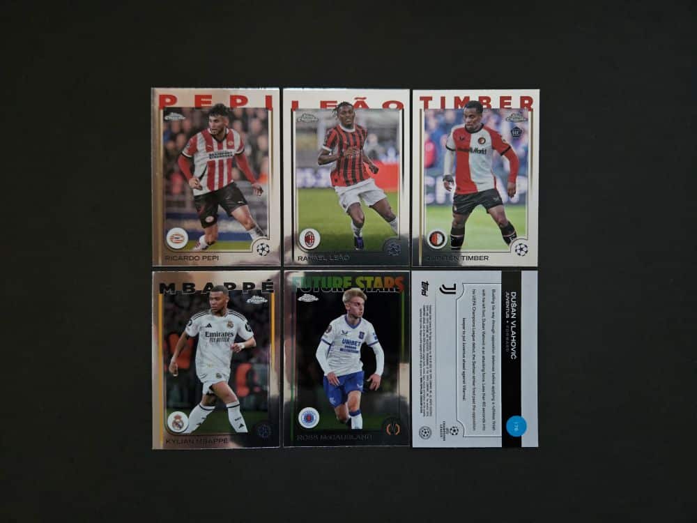 Topps: CHROME UEFA CLUB COMPETITIONS 2024-2025 (Trading Cards, base)