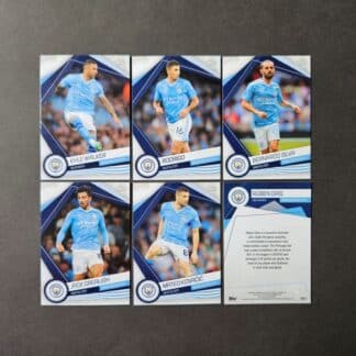 Topps: MANCHESTER CITY FAN SET 2023-2024 (England, base cards)