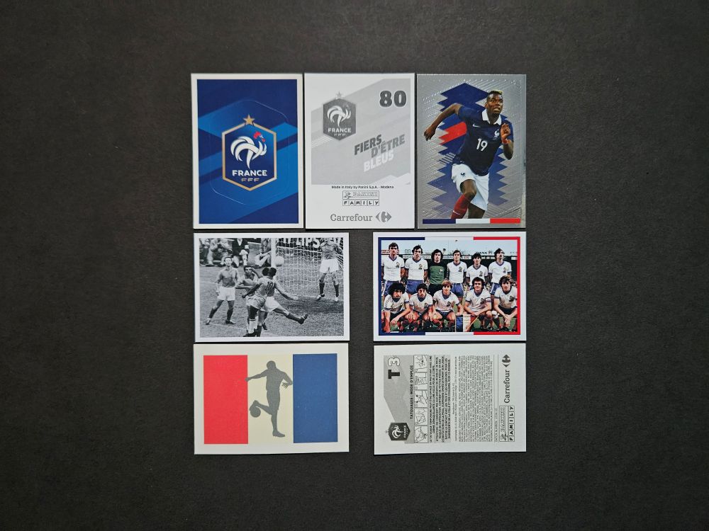 Panini/Carrefour: FIERS D'ÊTRE BLEUS 2016 (France)