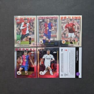Topps: CHROME UEFA CLUB COMPETITIONS 2024-2025 (Trading Cards, base)