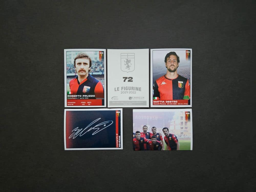 Erredi & Galata: GENOA CFC - LE FIGURINE 2021-2022 (Italy)