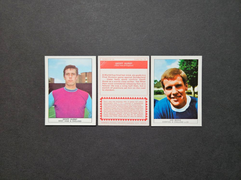 Nabisco: FOOTBALLERS 1969-1970 (England/Scotland)