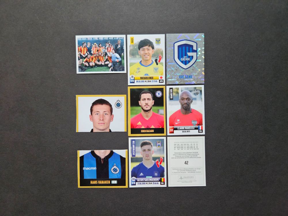 Panini: FOOTBALL 2018-2019 (Belgium)