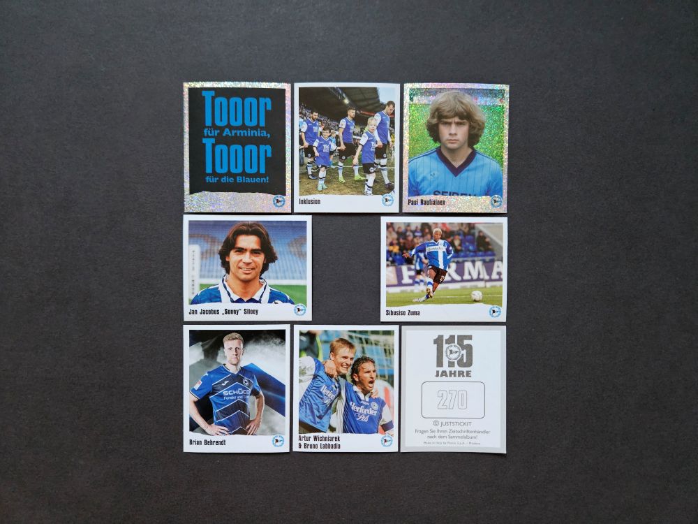 Juststickit!: ARMINIA BIELEFELD 115 JAHRE, 1905-2020 (Germany)