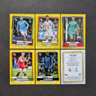 Topps: UEFA CLUB COMPETITIONS SUPERSTARS 2022-2023 (Yellow "Action" Edition)