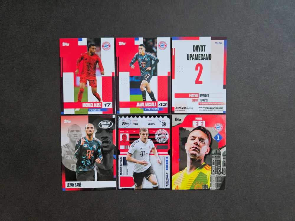 Topps: BAYERN MÜNCHEN TEAM SET 2024-2025 (Germany)