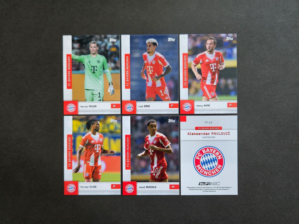 Topps: BAYERN MÜNCHEN TEAM SET 2025-2026 (Germany)