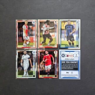 Topps: MERLIN CHROME UEFA CLUB COMPETITIONS 2022-2023 (base)