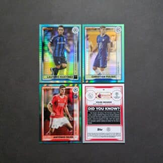 Topps: MERLIN CHROME UEFA CLUB COMPETITIONS 2022-2023 (Aqua Prism)