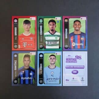Topps: MERLIN HERITAGE 98 UEFA CLUB COMPETITIONS 2022-2023 (base)