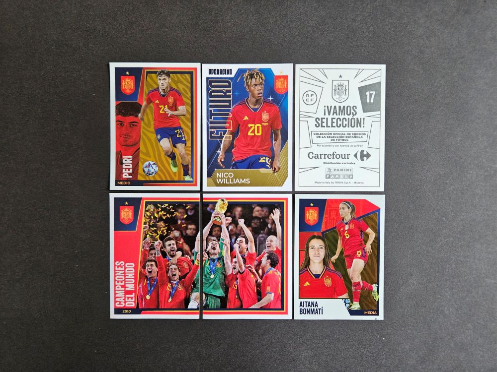 Panini/Carrefour: VAMOS SELECCIÓN! 2024 (Spain)