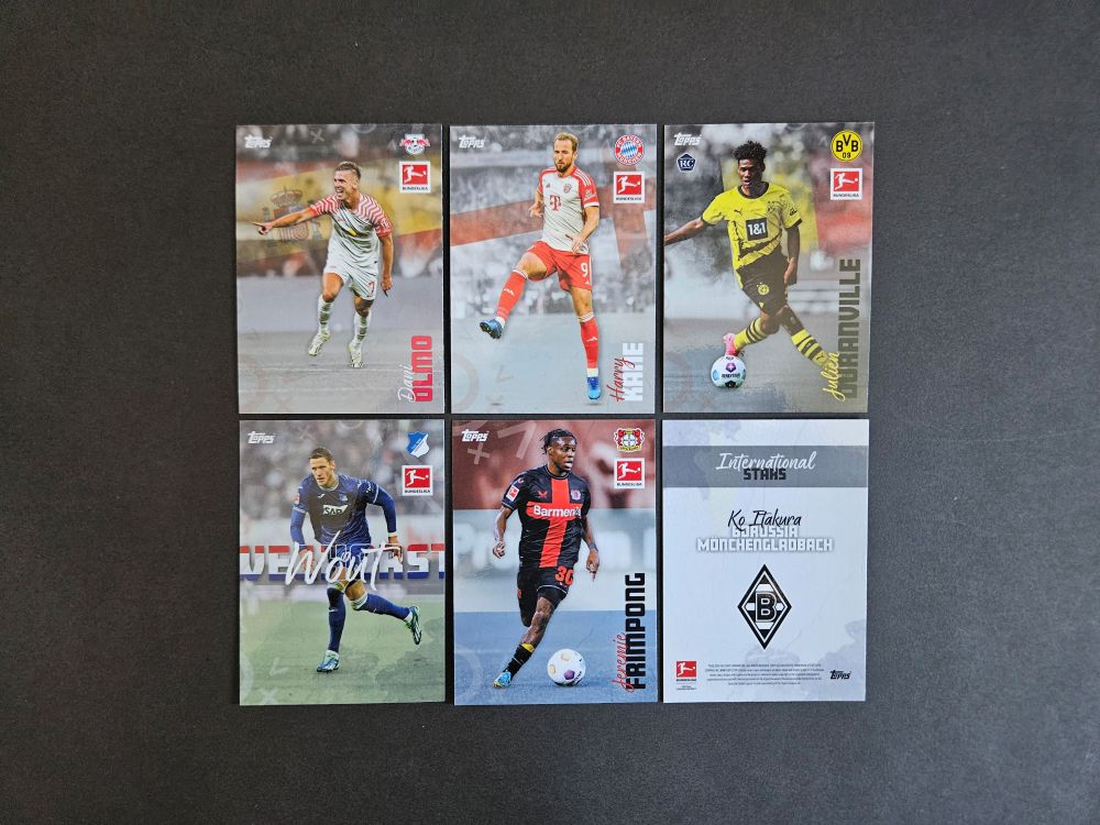 Topps: INTERNATIONAL STARS BUNDESLIGA 2023-2024 (basic version, Germany)