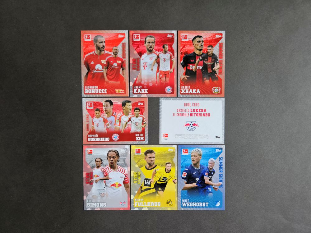 Topps: BUNDESLIGA SUMMER SIGNINGS 2023-2024 (basic version, Germany)