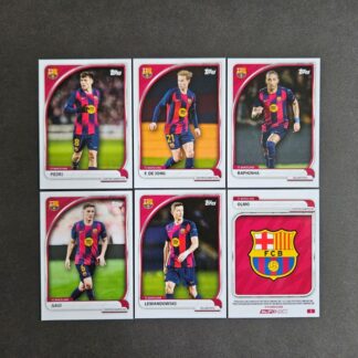 Topps: FC BARCELONA 2025-2026 COLLECTORS TIN (base cards)