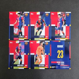 Topps: FC BARCELONA TEAM SET 2024-2025 (base cards)