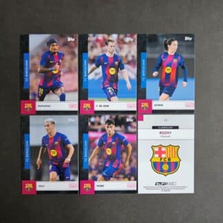 Topps: FC BARCELONA TEAM SET 2025-2026 (base cards)