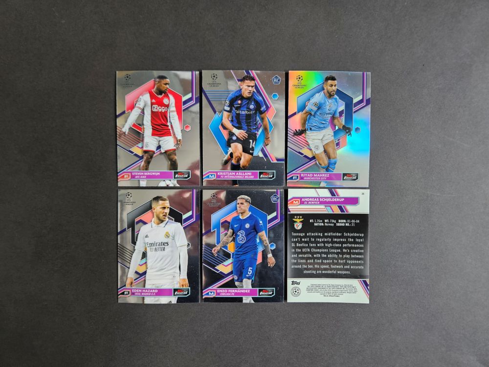 Topps: FINEST UEFA CHAMPIONS & EUROPA LEAGUE 2022-2023 (base)