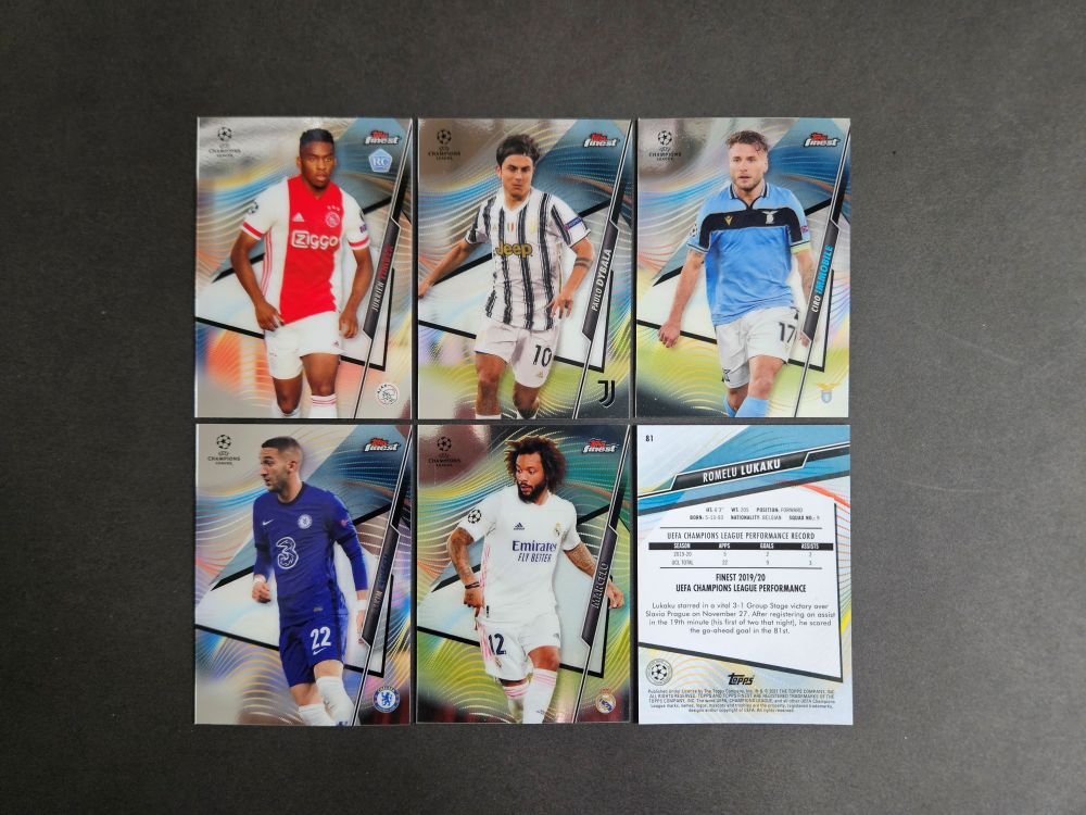 Topps: FINEST UEFA CHAMPIONS LEAGUE 2020-2021 (base)