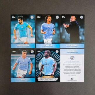 Topps: MANCHESTER CITY 2022-2023 (England, base cards)