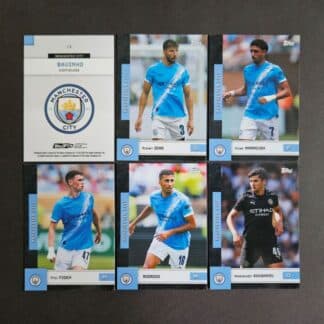 Topps: MANCHESTER CITY TEAM SET 2025-2026 (England, base cards)