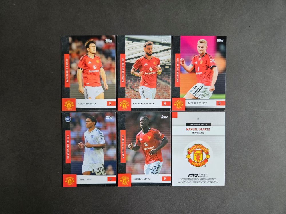 Topps: MANCHESTER UNITED TEAM SET 2025-2026 (base)